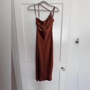 Rust, Billy j bridesmaid dress!